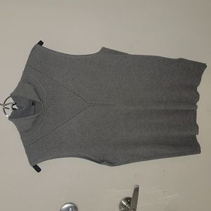 Gray sleeveless top